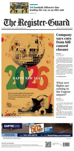 Cover of The Register-Guard