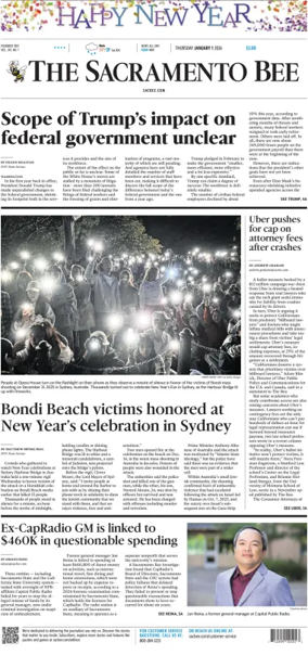 Cover of The Sacramento Bee
