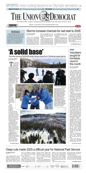 Cover of The Union Democrat