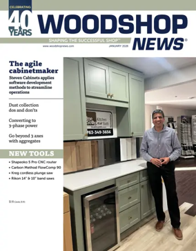 Cover of Woodshop News