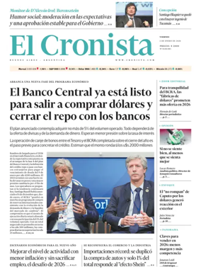 Cover of El Cronista comercial