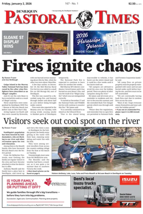 Cover of Deniliquin Pastoral Times