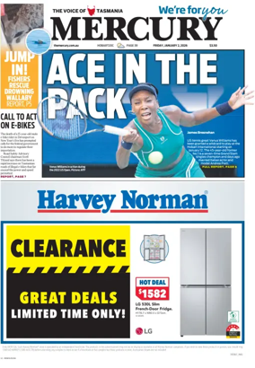 Cover of Mercury (Hobart)