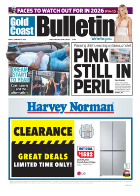 Cover of The Gold Coast Bulletin