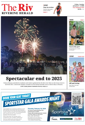 Cover of The Riverine Herald