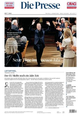 Cover of Die Presse