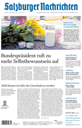 Cover of Salzburger Nachrichten