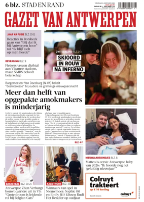 Cover of Gazet van Antwerpen Metropool Stad