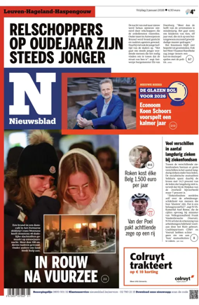 Cover of Het Nieuwsblad