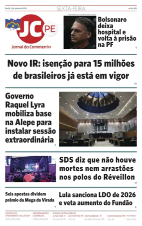Cover of Jornal do Commercio