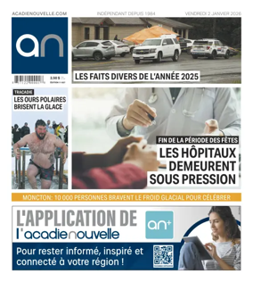 Cover of Acadie Nouvelle