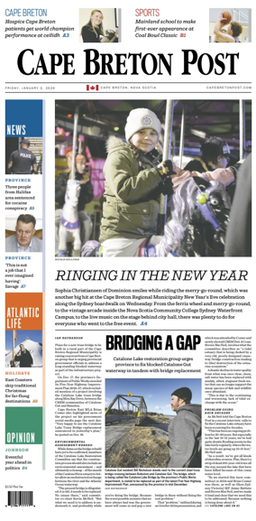 Cover of Cape Breton Post