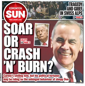 Cover of Edmonton Sun