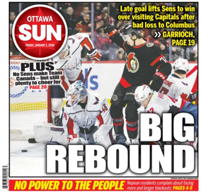 Cover of Ottawa Sun