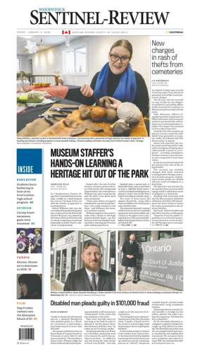 Cover of Sentinel-Review (Woodstock)