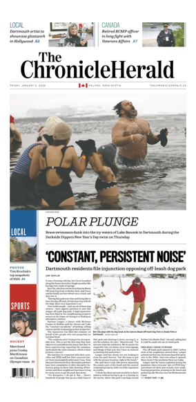 Cover of The Chronicle Herald (Metro)