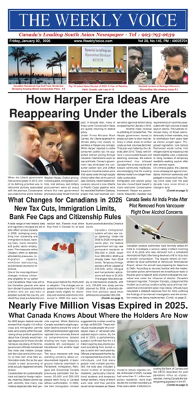 Cover of The Weekly Voice