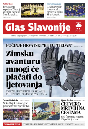 Cover of Glas Slavonije