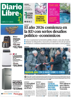 Cover of Diario Libre (Republica Dominicana)