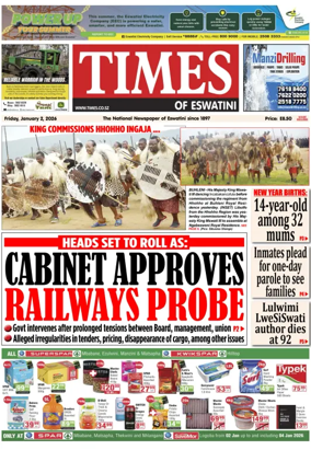 Cover of Times of Eswatini