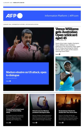 Cover of AFP English