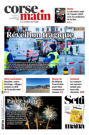 Cover of Corse Matin
