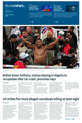 Cover of EuroNews (English Edition)