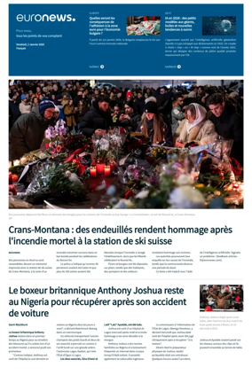 Cover of EuroNews (French Edition)