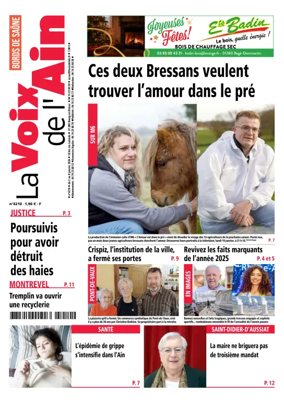 Cover of La Voix de l’Ain Bords de Saone