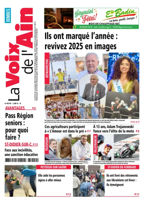 Cover of La Voix de l’Ain Dombes