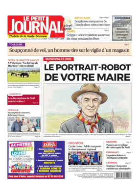 Cover of Le Petit Journal - L'hebdo du Pays Toulousain