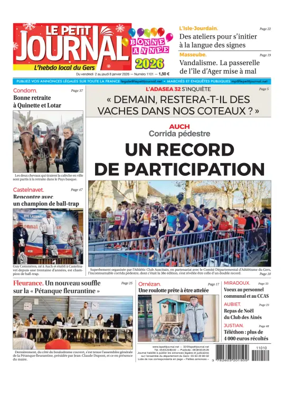 Cover of Le Petit Journal - L'hebdo local du Gers