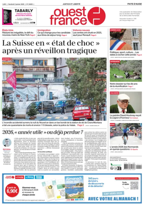 Cover of Ouest France (Pays d'Auge)