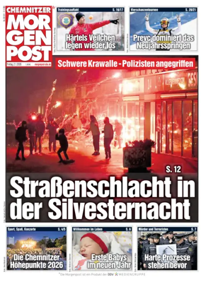 Cover of Chemnitzer Morgenpost