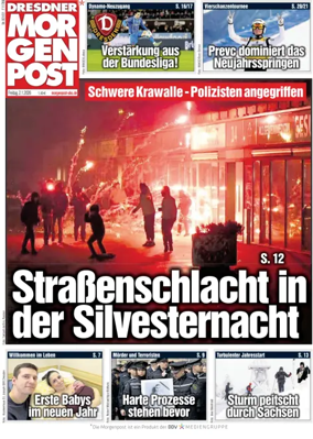Cover of Dresdner Morgenpost