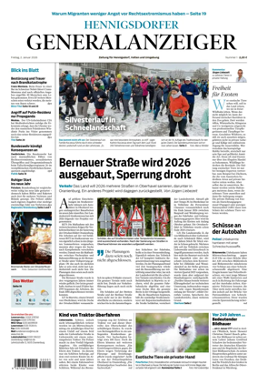 Cover of Hennigsdorfer Generalanzeiger