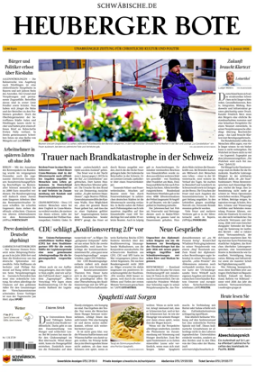 Cover of Heuberger Bote