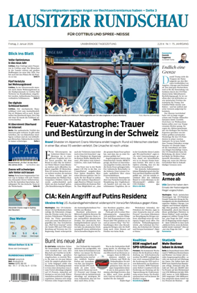 Cover of Lausitzer Rundschau