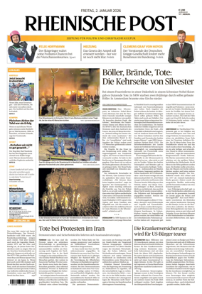 Cover of Rheinische Post Krefeld Kempen