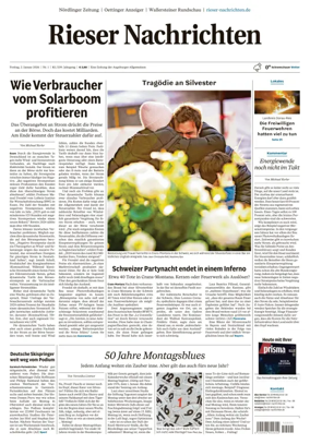 Cover of Rieser Nachrichten