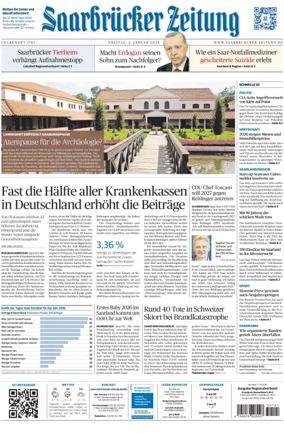 Cover of Saarbruecker Zeitung