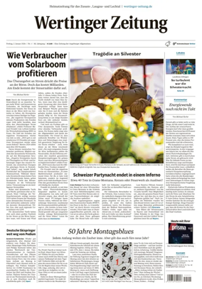 Cover of Wertinger Zeitung