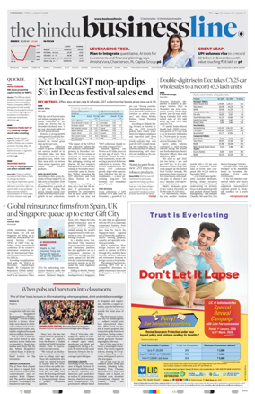 Cover of BusinessLine (Hyderabad)