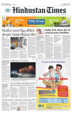 Cover of Hindustan Times Haryana