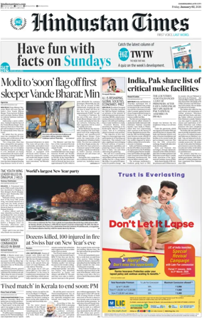 Cover of Hindustan Times (Jammu)