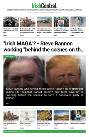 Cover of Irish Central