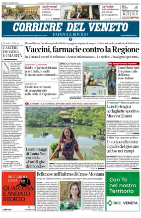 Cover of Corriere del Veneto (Padova e Rovigo)