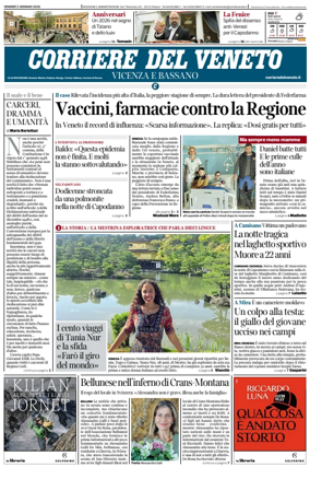 Cover of Corriere del Veneto (Vicenza e Bassano)