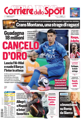 Cover of Corriere dello Sport (Nazionale)