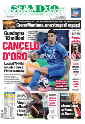Cover of Corriere dello Sport Stadio (Nazionale)